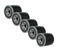 vhbw 5x Filtro aceite compatible con Komatsu PC 45 R, 40-7, 15-2, 25, 10-6, 45 R-8, 20-7, 20 R, 45, 28-1, 40 MRX, 30 MRX-1, 40 R-8, 40 MRX-1