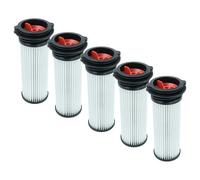 vhbw 5x Filtro compatible con Bosch BBH6PZOO, BBH6P25K, BBH73275, BBH73260K, BBH6P25, BBH7PET aspiradora - Filtro de suciedad, unidad de filtrado