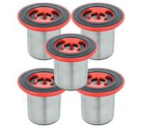 vhbw 5x filtro compatible con Bosch BKS711MALL/01, BSS715CARP/01, BKS711XXL/01, BKS711MTB/01, BSS711W/01, BSS71125AH/01 aspiradoras