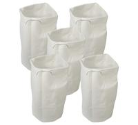 vhbw 5x Filtro compatible con Güde GAA 65.1 55442, GAA 65.1 55137, GAA 1000 55157 sistema extracción para máquinas para madera