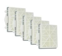 vhbw 5x Filtro compatible con Kärcher CV 38/2, CV 30/1, CV 38/2 Adv, CV 48/2 Adv, CV 38/1, CV 48/2 aspiradora - filtro Hepa negro blanco