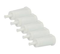 vhbw 5x Filtro de agua compatible con Sage Barista Touch Impress BES881, SES876, SES881 cafetera exprés - blanco