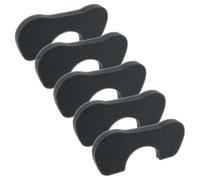 vhbw 5x Filtro de aspiradora compatible con Bosch BGL2B1328/01, BGL2UA2008/12, BGL2U400GB/12, BGL2U400GB/13 - Filtro de espuma negro
