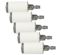 vhbw 5x Filtro de combustible reemplaza Husqvarna 545030201, 545081897 para herramienta de jardinería por ej. motosierra, desbrozadora