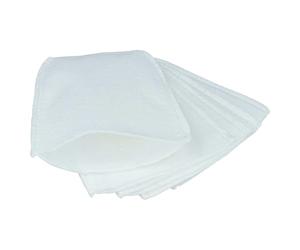 vhbw 5X Filtro Fino Compatible con Makita CL070DS, CL100, CL100D, CL100DZX, CL106, CL106D, CL183, CL183D, DCL180 aspiradora - Filtro de vellón Blanco