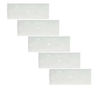 vhbw 5x filtro fino compatible con Panasonic NH-P80S1, NH-P80G2, NH-P80G1, NH-P80 secadoras ropa - Filtro de repuesto