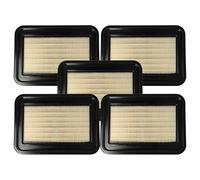 vhbw 5x Filtro plisado plano compatible con Flex VCE 44 M AC, 44 L AC, 44 H AC, 33 M AC, 33 L MC, 33 L AC aspiradora - Elemento filtrante