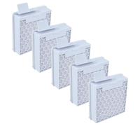 vhbw 5x Filtro reemplaza Miele SF-HY 60, 11639240 para aspiradora - Filtro de suciedad, unidad de filtrado