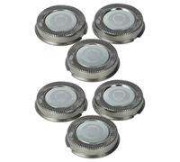 vhbw 6x cabezales de repuesto compatible con Philips HQ5860, HQ5856, HQ5858, HQ5851, HQ5855, HQ5853, HQ5854 máquina de afeitar, plata