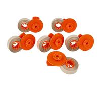 vhbw 6x cinta de banda compatible con Olympia Classic, Carrera (Serie), Comfort, Classic MD máquina de escribir - sistema "Lift-Off", 170 m