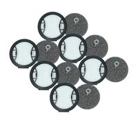 vhbw 6x Filtro compatible con Philips 3000 Series, 2000 Series aspiradora - Filtro de suciedad, unidad de filtrado
