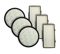 vhbw 6x Filtro compatible con Rowenta RO7283EA, RO7289EA aspiradora - filtro pre-motor, filtro aire salida EPA