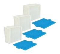 vhbw 6x Filtro compatible con Thomas Aqua+ Pet & Family aspiradora - filtro higiénico especial, prefiltro higiénico especial