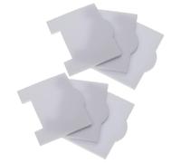 vhbw 6x Filtro de aspiradora compatible con Kärcher NT 65/2 Eco Me | NT 611 Eco TEA, NT 611 MwF, NT 65/2 Eco - Filtro de espuma blanco