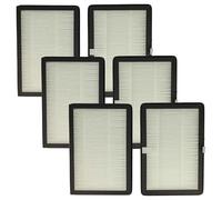 vhbw 6x filtro de partículas reemplaza Rowenta XD6520F0 para purificador, ventilador