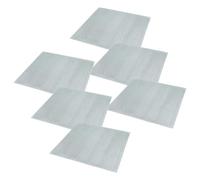 vhbw 6x Filtro metálico de grasa compatible con Neff D2654XOGB01, D2654XOFF01, D2664X0GB03, D2664X0GB02, D2664X003, D2664X002 campana extractora metal