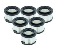 vhbw 6x Prefiltro compatible con Levoit Vortex IQ 40-RF, LSV-VF401P-AEU, IQ 40, IQ 40 Flex aspiradora - Filtro aspiradora