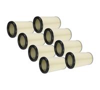 vhbw 8x Filtro plisado reemplaza Kärcher 57310070, 5.731-007.0 para aspiradora - azul plata blanco