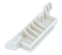 vhbw Abrepuertas para microondas compatible con Samsung ME712MR-W/BWT, ME71M/XEE, ME712K-S/XEO - Palanca para el mecanismo de la puerta, blanco