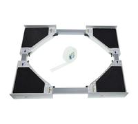 vhbw Accesorio de unión universal reemplaza NIUXX LJJ-04 para lavadoras y secadoras con ancho de 46-66 cm - Set de superposición