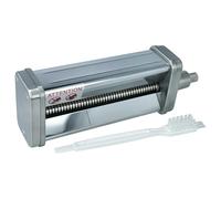 vhbw Accesorios para pasta compatible con KitchenAid robot de cocina - Cortador de espagueti + cepillo de limpieza, acero inoxidable
