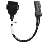vhbw Adaptador 4 pines a OBD2 16 pines compatible con Ducati Scrambler Full Throttle, Sixty2 moto - 0,2 m