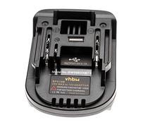 vhbw Adaptador batería Compatible con Black & Decker Herramienta/batería - Adaptador para baterías 20 V Li-Ion a 18 V Compatible con Makita