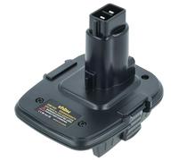 vhbw Adaptador batería Compatible con Dewalt batería DW9099, DC9096, DC9098, DC9099, DW9096 20 V Li-Ion batería