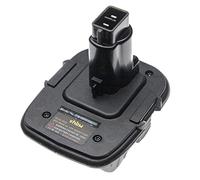 vhbw Adaptador batería Compatible con Dewalt DCB204, DCB200, DCB201, DCB201-2, DCB203, DCB180, DCB181, DCB181-XJ - para 20 V Li-Ion batería
