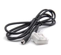 vhbw Adaptador Cable Radio Coche AUX Audio (120 cm) Compatible con Besturn B70 Auto, Radio Auto