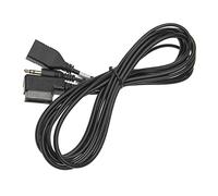 vhbw Adaptador Cable Radio Coche AUX USB Audio Y (200 cm) Compatible con Seat Alhambra, Altea, Leon, Exeo, Ibiza Auto, Radio Auto
