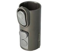 vhbw Adaptador compatible con Dyson DC19T2, DC22, DC23, DC23T2, DC24, DC26 (antiguo a moderno) - rojo/negro, plástico