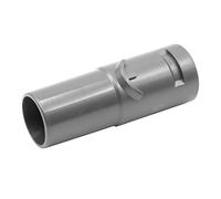 vhbw Adaptador conexión dispositivos de marca a accesorios conexión de 32 mm compatible con Dyson DC31, DC32, DC33, DC29, DC30, DC34 - gris, plástico