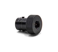 vhbw Adaptador de Antena Compatible con Wouxun KG-UV6D, KG-UV8D Equipos de Radio - Clavija BNC a Clavija (m) SMA Adaptador, Negro