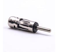 vhbw Adaptador de Antena para Radio de automóvil de ISO 50 Ohm a DIN 150 Ohm, Enchufe de Acoplamiento