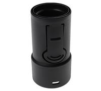 vhbw Adaptador de manguera compatible con Bosch GL45 Prohygienic, Moveon, Maxx`x, GS-40 aspiradora - Conexión, extremo de tubo, negro