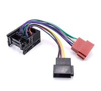 vhbw Adaptador radio del coche ISO compatible con BMW serie 3 Compact 03/1994-10/2000, E30 1985-1992, E36 12/1990-03/1998 modelos de coche