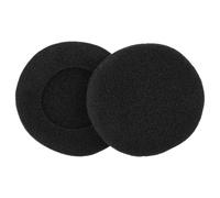 vhbw Almohadillas oídos de Repuesto Compatible con Plantronics Audio 478 Auriculares, Cascos - Negro, 5,7 cm