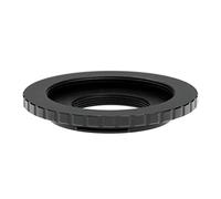 vhbw Anillo Adaptador para Objetivos con Rosca M42 Compatible con Fujifilm FX cámara, Objetivo Negro