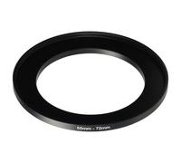 vhbw Anillo Adaptador Step Up de 55 mm a 72 mm para Objetivo de la cámara - Adaptador de Filtro, Metal, Negro