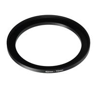vhbw Anillo Step Up 62mm - 72mm para Objetivo de la cámara - Adaptador de Filtro, Metal Negro