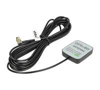 vhbw Antena GPS Compatible con SuperSense GPS Module, Tim-LL GPS Module | navegador con conexión SMA - Base magnética, 5 m negro