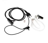 vhbw Auriculares Compatible con Icom IC-F3021, IC-F3022, IC-F3023, IC-F3026, IC-F3031, IC-F3062, IC-F3101, IC-F33 Radio, walkie Talkie