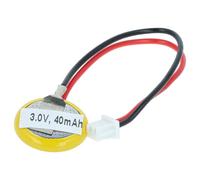 vhbw Batería no Recargable Compatible con ASUS EEE PC 1005HA-VU1X-PI, 1005HA-VU1X-WT, 1008HA, EPC-105VWT Ordenador, Notebook (40 mAh, 3 V, Li-Ion)