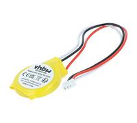 vhbw Batería BIOS Compatible con DELL Latitude E6400, E6410, E6500, E6510, E5400, E4300 Ordenador, Notebook (200 mAh, 3 V, Li-Ion)