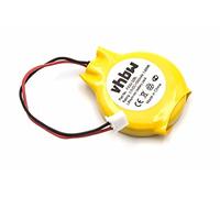 vhbw Batería BIOS Compatible con Mitsubishi MELSEC FX3U, FX3N, FX2N Ordenadores notebooks (550 mAh, 3 V, Li-Ion)