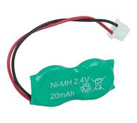 vhbw Batería BIOS reemplaza GDM710000041, P000257640, FL2/V11H-WR, CB17, GDM710000002, GDM710000058 para Ordenadores notebooks (20 mAh, 2,4 V, NiMH)