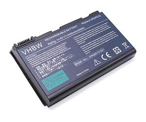 vhbw Batería Compatible con Acer Aspire 3103, 3103WLCiF, 3103WLCi, 3103WLMiF, 3103WLMi, 3100 Notebook (4400 mAh, 14,8 V, Li-Ion)