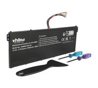 vhbw Batería Compatible con Acer Chromebook 15 CB5-571-C4G4, CB5-571-C4T3, CB5-571-C506 Notebook (3000 mAh, 15,2 V, Li-Poli)