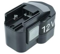 vhbw Batería Compatible con AEG B12, BF12, BS2E 12T, Best 12X, Best 12BBPB, BDSE 12T, BX12, BXL12, MX12 Herramienta (2100 mAh, NiMH, 12 V)
